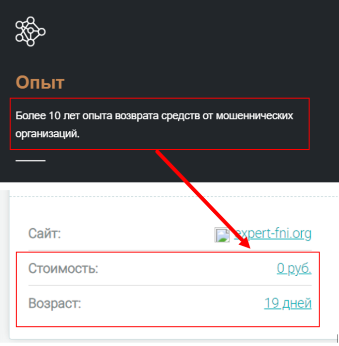 Афера от Expert Financial North