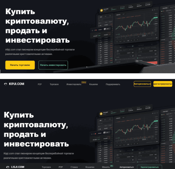 клоны мошенников Aibji.com