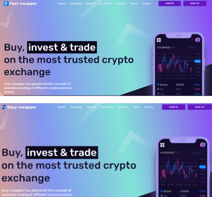 Клоны мошенников Fast-swapper (fast-swapper.com)