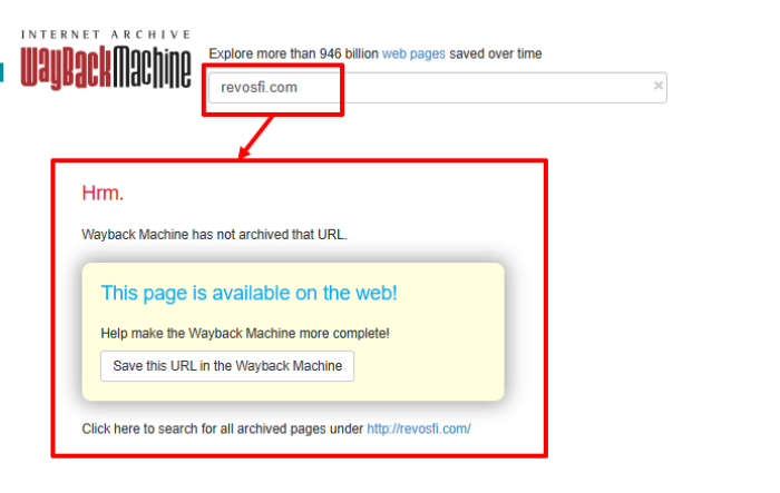 Revosfi Online Archive