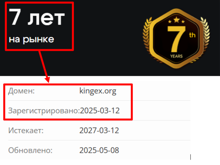 Возраст короляEX