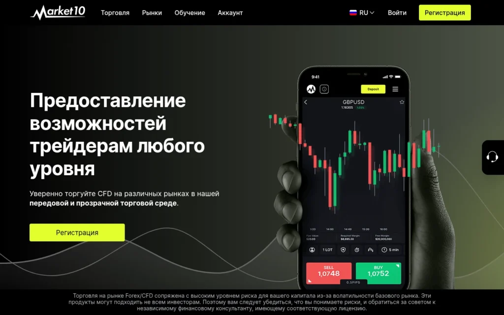 Обзор платформы market10.pro: отзывы, проверка и информация о сервисе