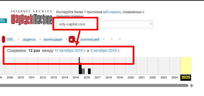 Интернет-архив «Один и единственный капитал»