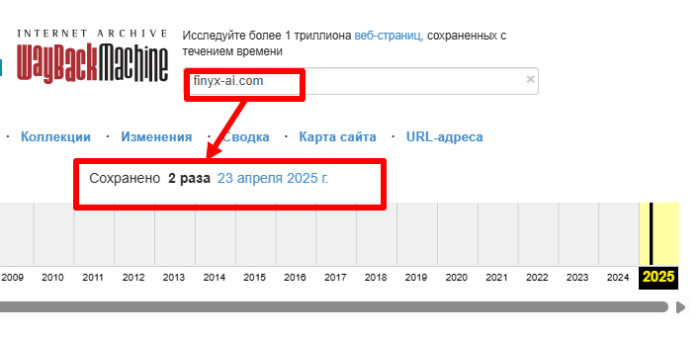 Обзоры мошеннического брокера Finyx AI (finyx-ai.com) и кэшбэк! 9 Интернет-архив Finyx AI