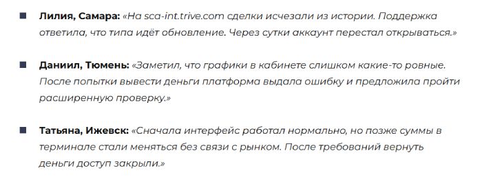 Обзоры мошеннического брокера Trive (trive.africa) и возврат денег! 10 Отзывы о Триве