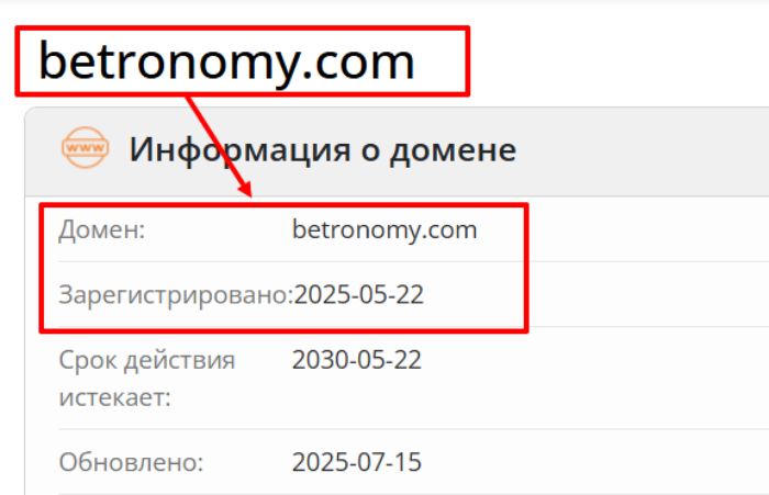 Бетрономический век 