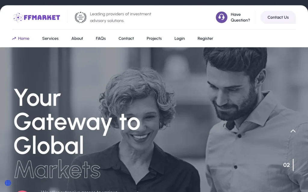 обзор сайта ffmrkts.org, отзывы пользователей, официальный сайт