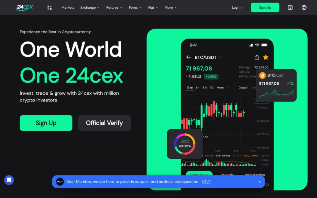 24cex.com обзор криптовалютной биржи и отзывы пользователей о торговой платформе и выводе средств