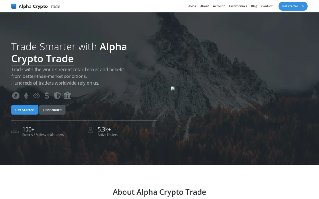 обзор сайта alphacryptotradelimited.com, брокер мошенник, отзывы пользователей