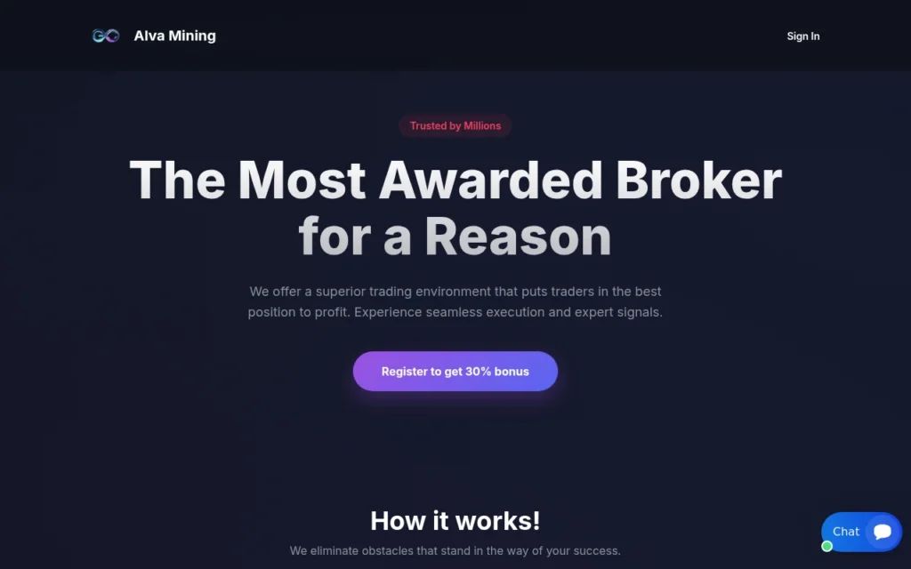 обзор сайта alvamining.live, отзывы пользователей и официальный сайт