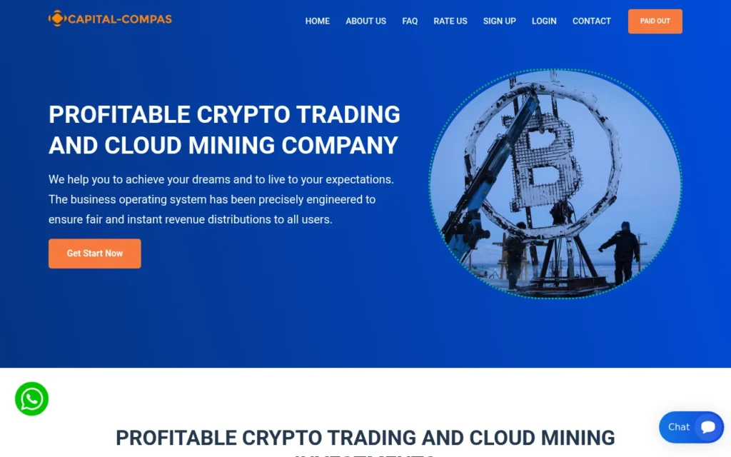 обзор сайта capital-compas.ltd, отзывы пользователей и официальный сайт