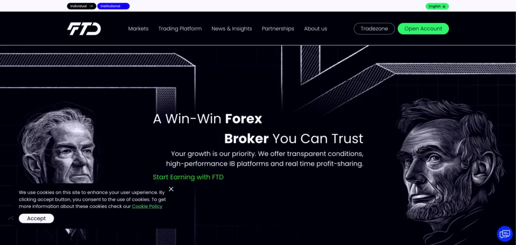 обзор сайта ftdsystem.com, брокер мошенник, отзывы пользователей