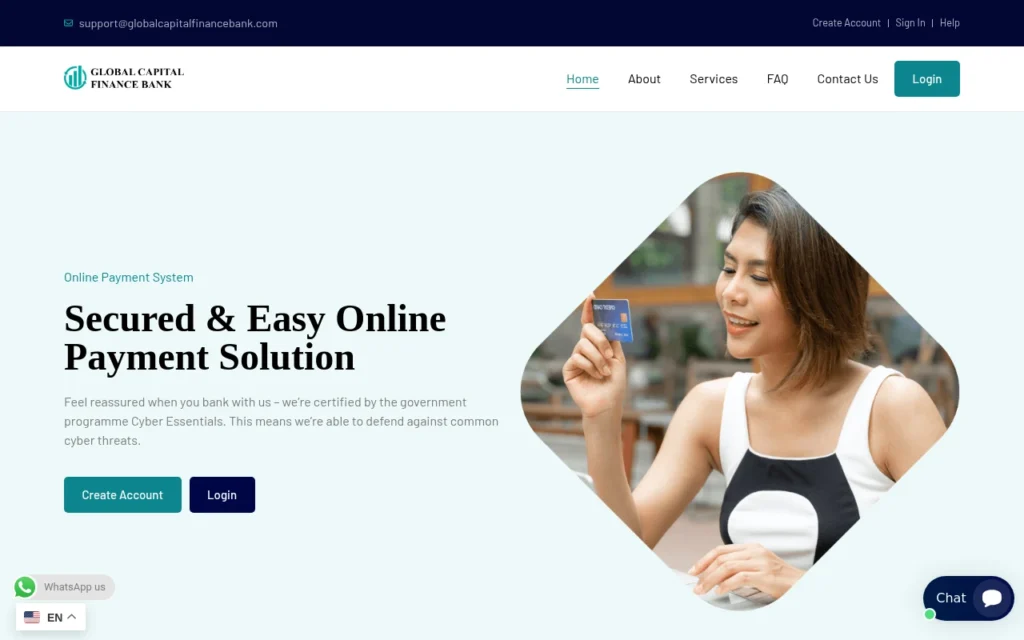 globalcapitalfinancebank.com обзор онлайн банка и отзывы пользователей о работе платформы и выводе средств