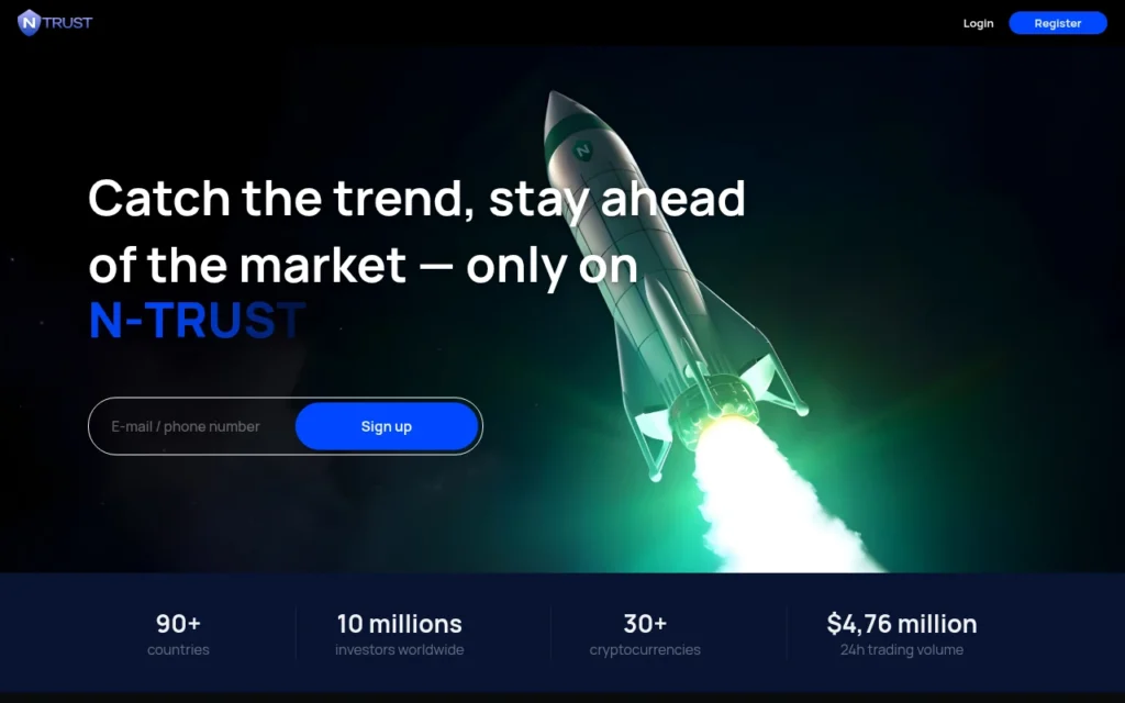 обзор сайта n-trust.org, брокер мошенник, отзывы пользователей
