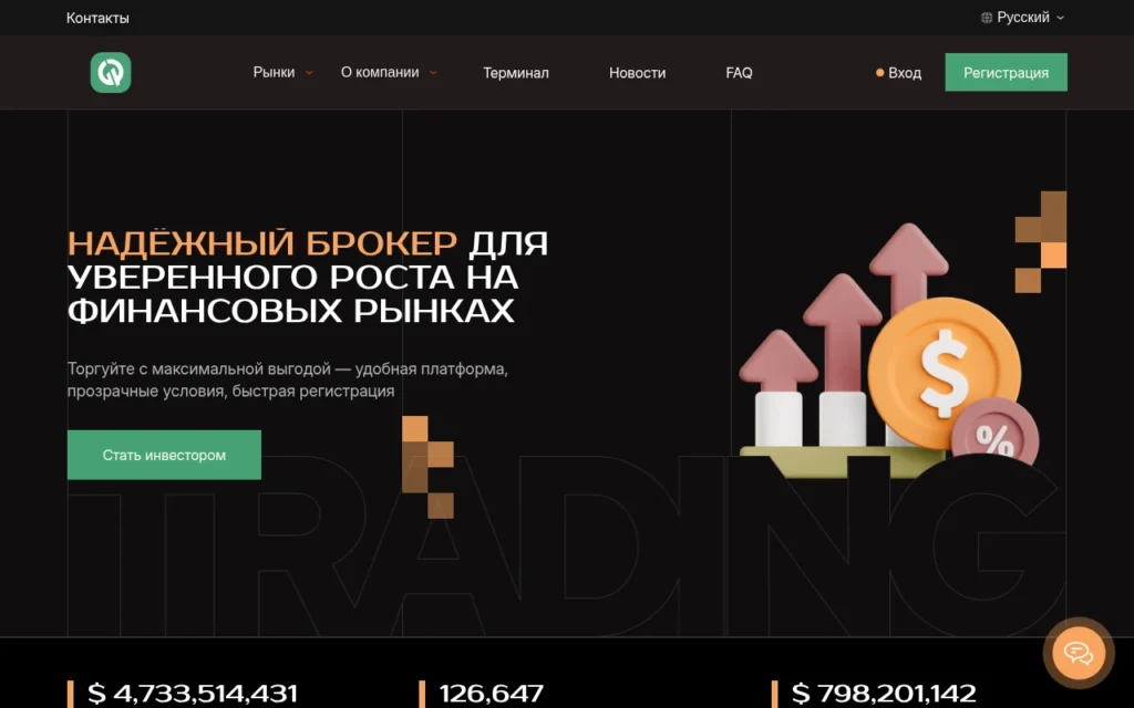 обзор сайта qemcjo.com, брокер мошенник, отзывы пользователей