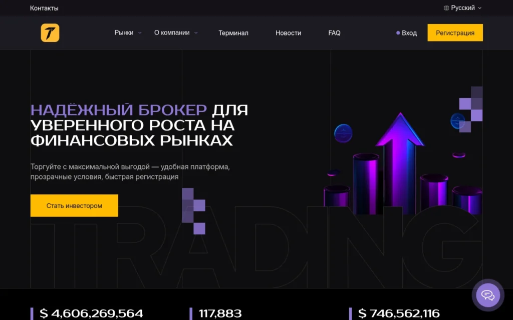 обзор сайта triunerei.com, брокер мошенник, отзывы пользователей