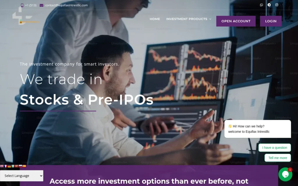 Обзор брокера equifaxintrestllc.com: отзывы, проверка и риски