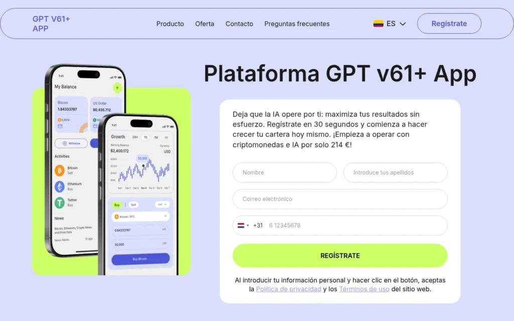 Обзор брокера gpt-v61-app.com: отзывы, риски и проверка компании